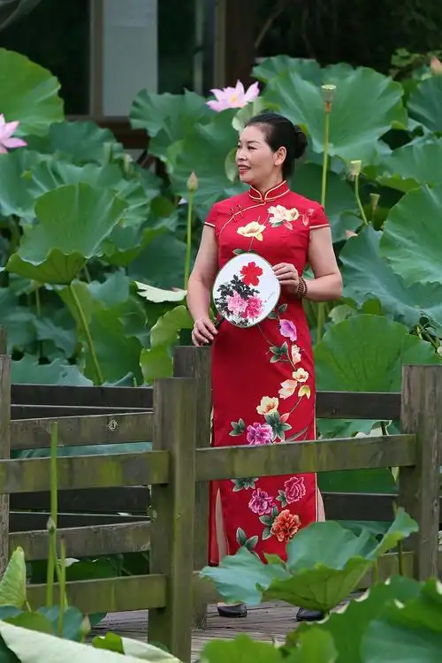 绍兴十里荷塘旗袍秀一摄影瀚漠