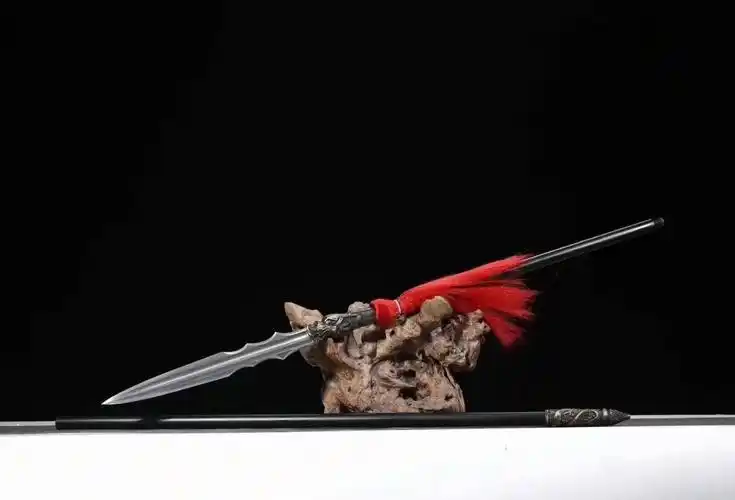 三国战神 赵云 赵子龙兵器 龙胆亮银枪 百炼花纹钢