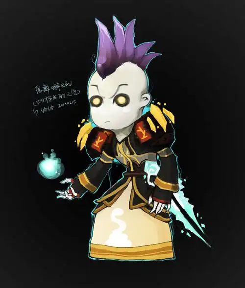 漫画魔兽世界角色