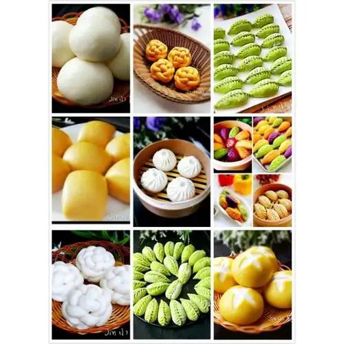 jin小厨一级公共营养师做的中式面点亦惊艳