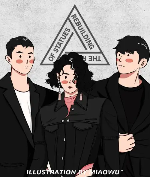 乐队的夏天系列插画|插画|艺术插画|喵乌喵巫 - 原创作品 - 站酷