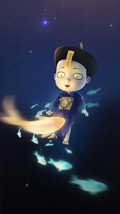 我去宇宙了回来摘星星给你僵小鱼可爱壁纸