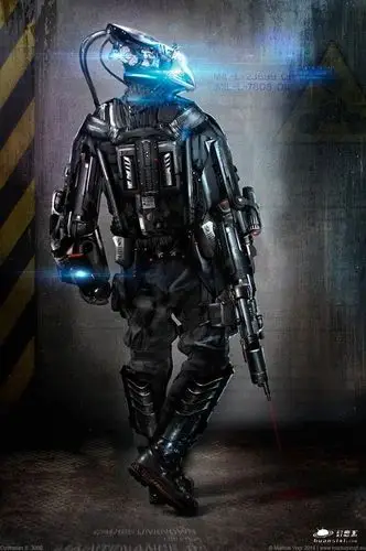 德国艺术家markus vogt科幻机甲战士