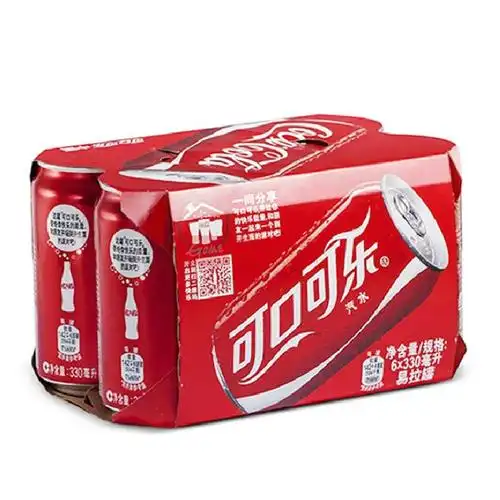 可口可乐碳酸饮料拉罐330ml*6连罐装畅爽家中享图片【图片 价格 品牌