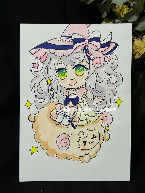 画画  #美术教育  #苏苏老师美术课堂  #动漫女孩  #动漫分享  #动漫