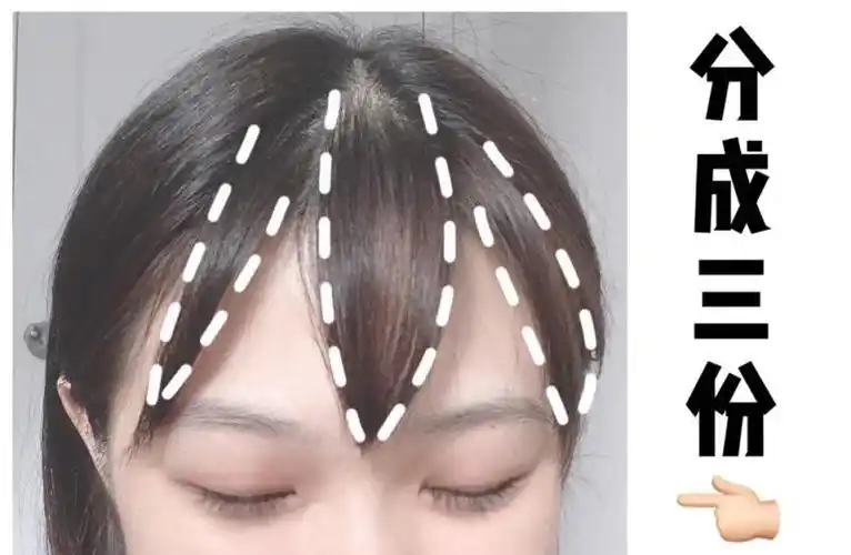 手残党也能学会的空气刘海和八字刘海的修剪方法,在家轻松剪刘海