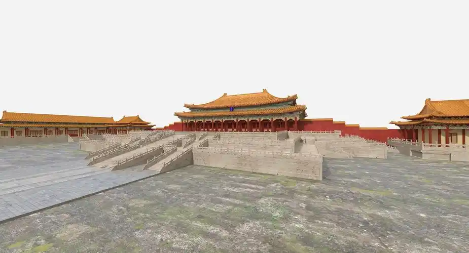 中国古代宫殿3d模型