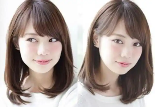 长脸型头发少的女孩适合什么发型_第6页_发型图片