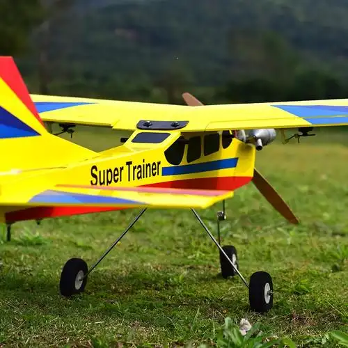 定制遥控飞机燃油模型可飞大型无人机耐摔王航模比赛超大电动空机jx塑