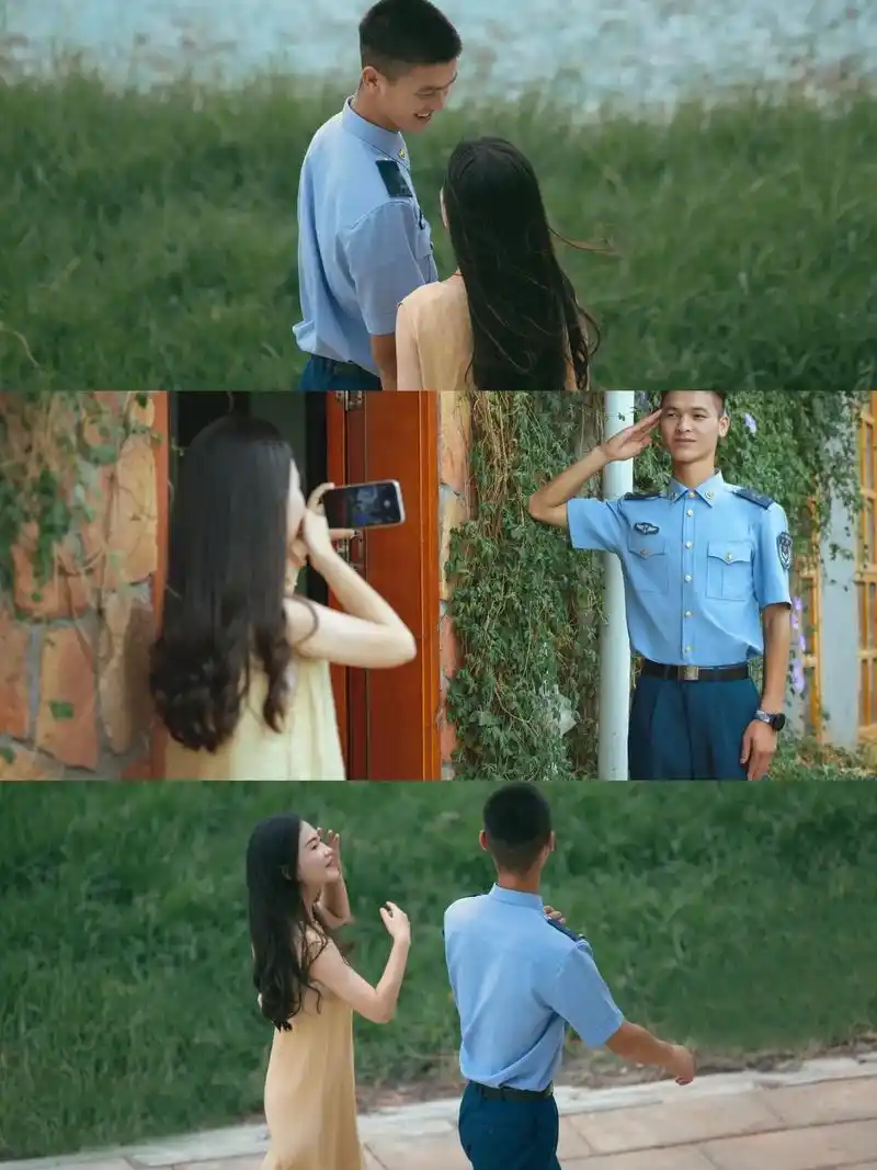 军恋 | 不一样的情侣照,兵哥哥常服写真.有种爱情,叫军恋  - 抖音