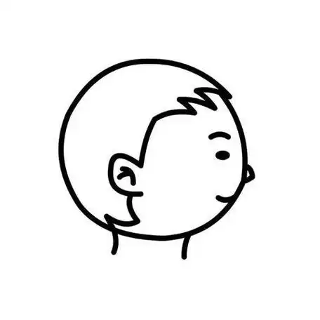 人物简笔画侧面画