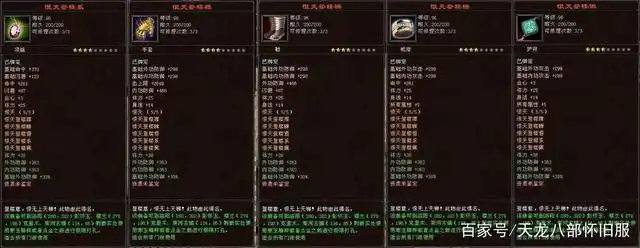 天龙八部怀旧服:多余的玄昊玉有什么用?内功流专用套装了解下