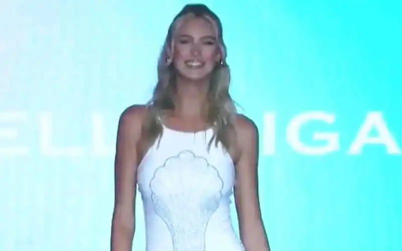 迈阿密泳装周:relleciga泳装性感走秀