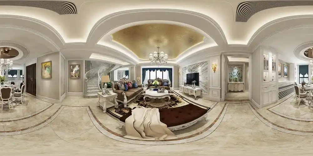 3d客厅全景模型,客厅全景3d模型下载_3d学苑