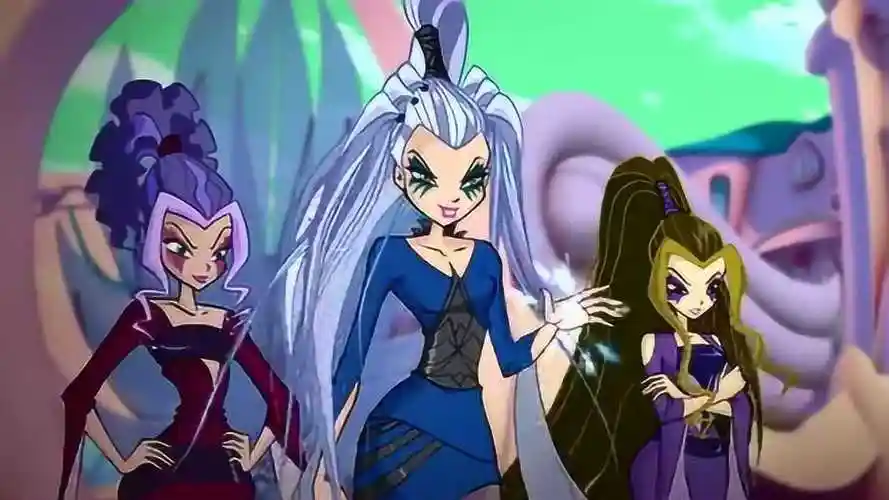 三妖后变身为了小仙子们,和仙灵们一起去旅行