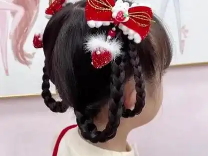 女孩新年发型6岁到10岁推荐_六岁女孩新年发型_6岁女孩适合的发型