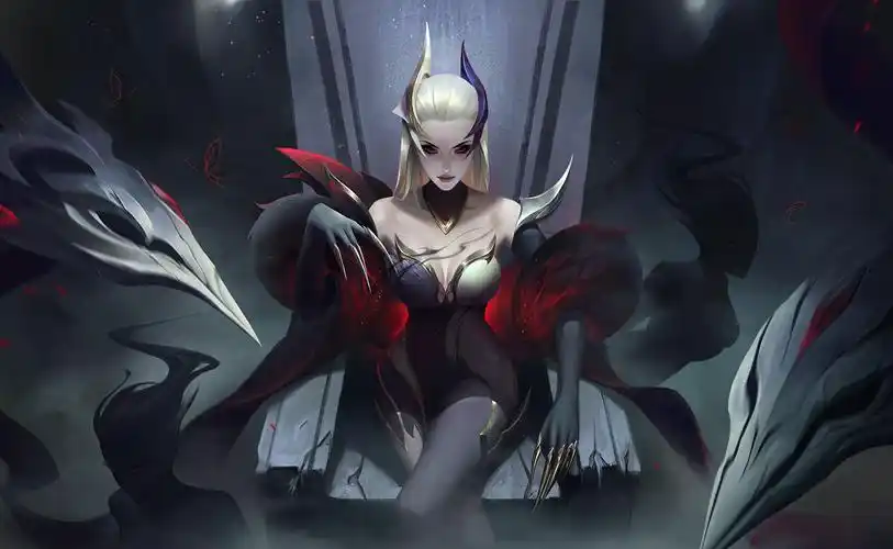 英雄联盟同人魔女寡妇