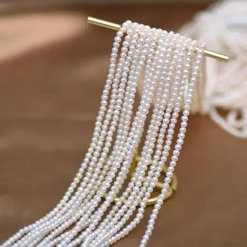 5-3mm天然淡水baby珍珠diy手工项链材料-阿里巴巴