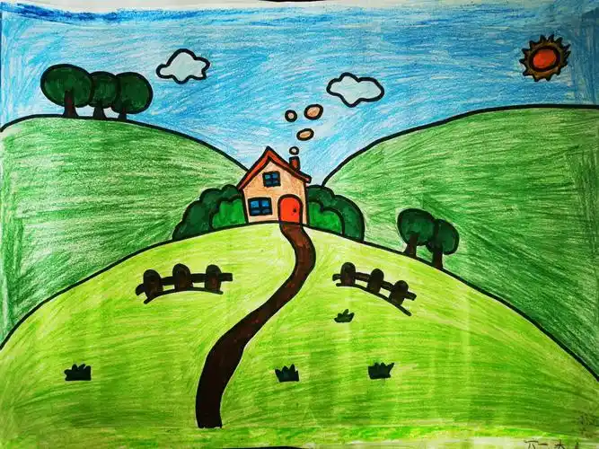 六年级美术上册第5课多彩的田园风光