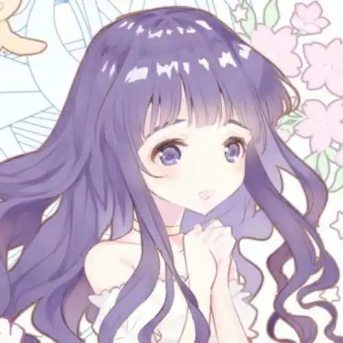 出单:紫色系动漫女头