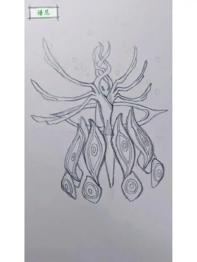 赛尔号手绘97 赛尔号谱尼,当年做梦都想得到的精灵