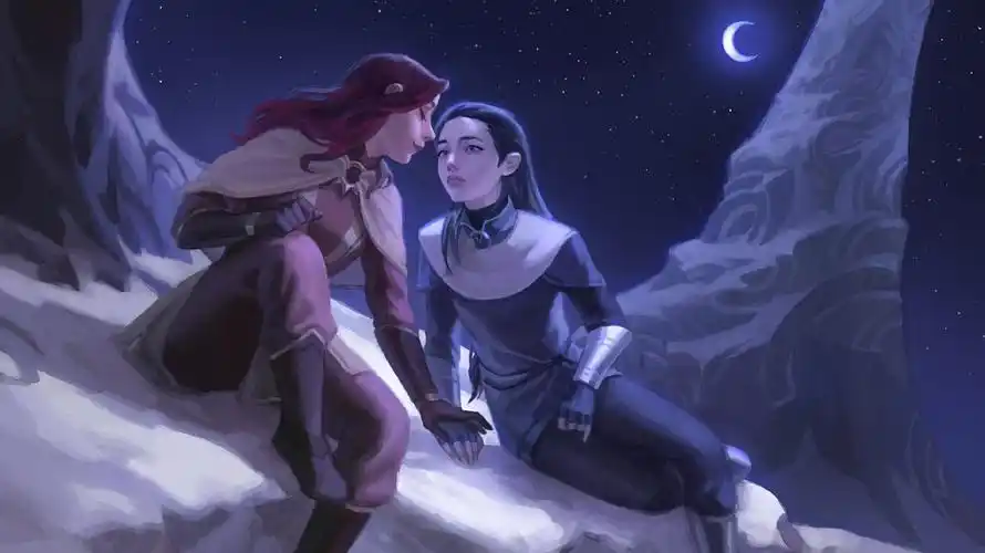 日月同辉曙光女神蕾欧娜皎月女神黛安娜