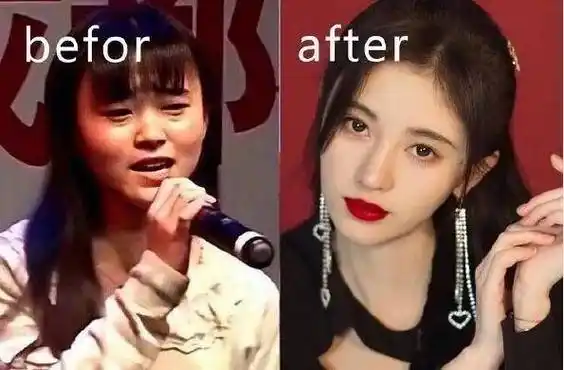 鞠婧祎卸妆前后对比曝光