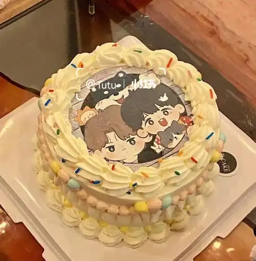 博肖蛋糕happybirthday