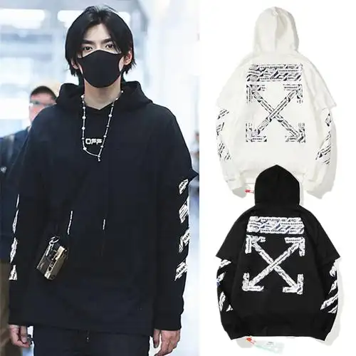 特价吴亦凡同款卫衣连帽