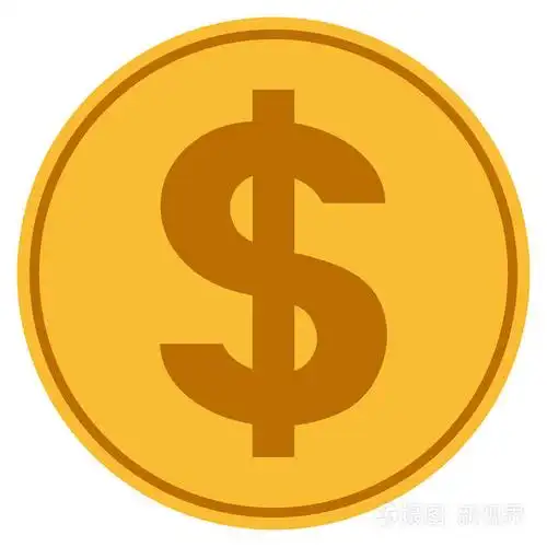 美元符号金币插画-正版商用图片0651xb-摄图新视界