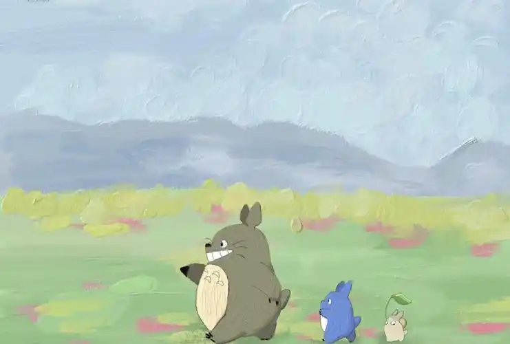 油画风ipad平板壁纸,唯美风景插画_高清图集_新浪网