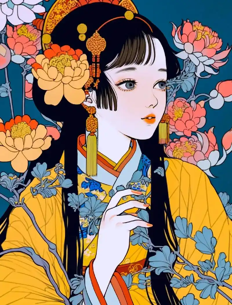 古风动漫人物分享.点赞收藏加关注不迷路!#少儿美术教育 #动 - 抖音