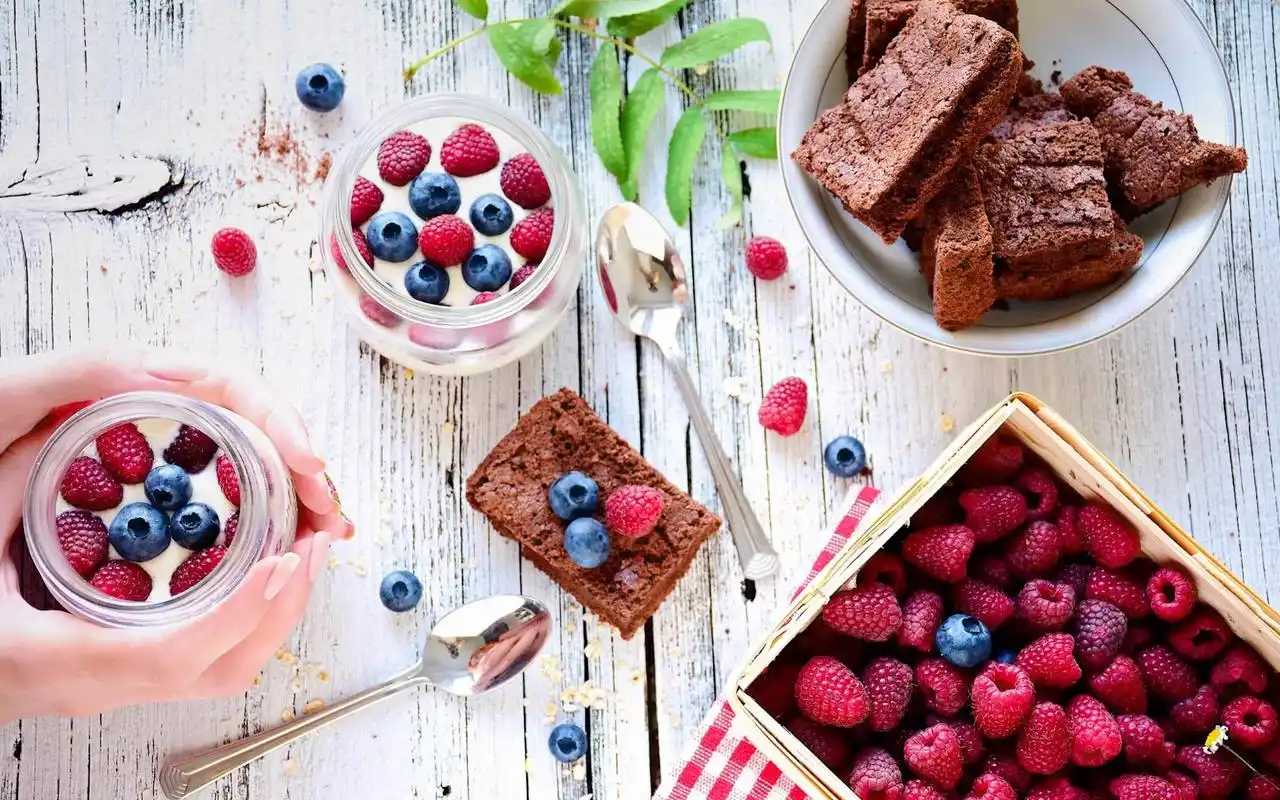 甜蜜唯美治愈系美食静物高清桌面壁纸