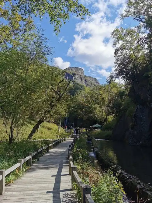 吉林省长白山天池风景区,风景秀丽美如画
