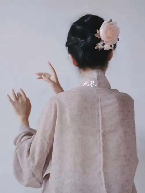 发型教程超适合夏天的全真发高盘宋制发型