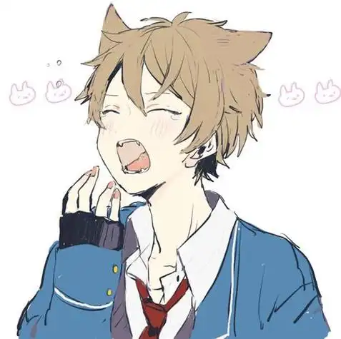 男生兔耳萌头像q版 男生头像图片大全 -【爱个性】