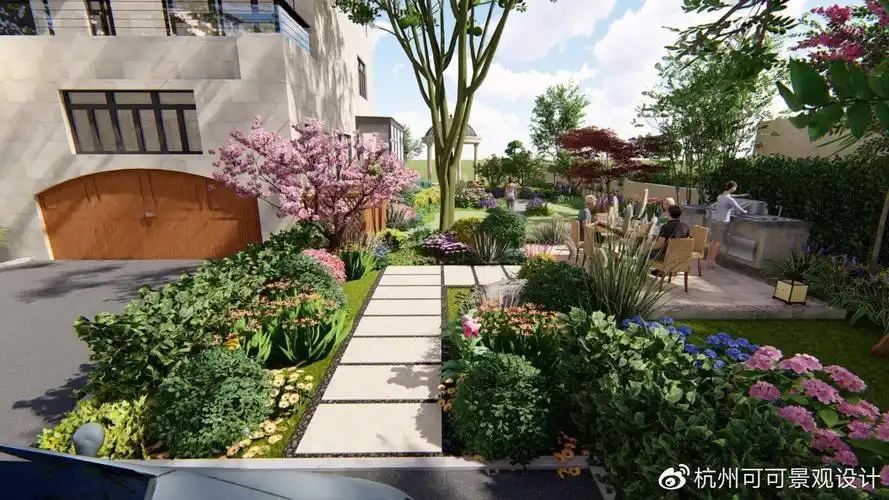别墅花园设计花园植物设计3大方式打造更宜居的花园生活