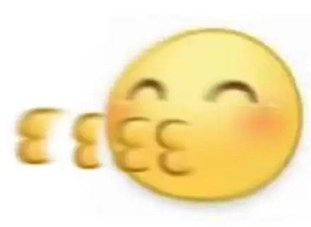 小黄脸嘟嘟嘴亲亲_嘟嘟_亲亲_小黄脸表情