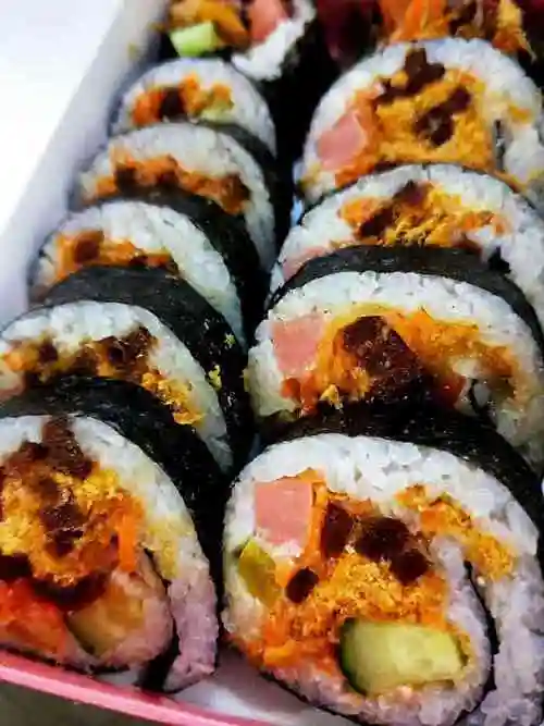 《台湾饭团脆皮碎油条脆酥米人过路捧紫菜卷薄脆手抓饭团寿司包饭 五