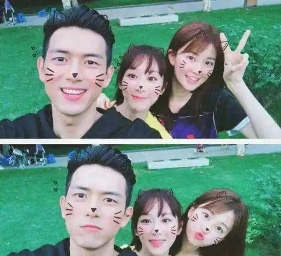 杨紫,李现线下同框,同穿"情侣"黑玩壁咚,简直甜炸!_黑色_造型_服装