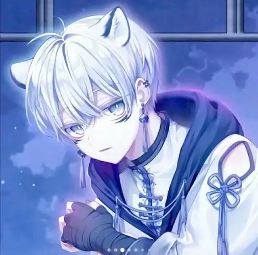 动漫男头动漫头像动漫男生类型收集蓝色紫色动物卡通头像男生头像