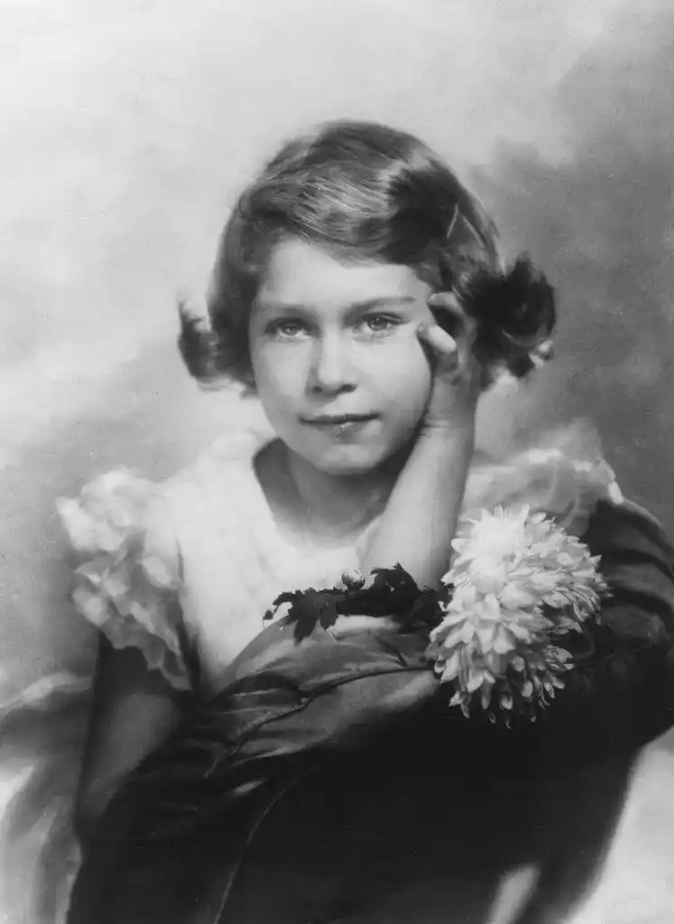 小时候的伊丽莎白