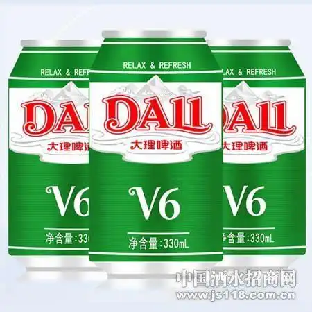 大理330ml-v6罐装啤酒
