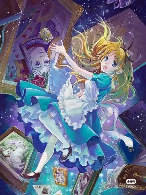 迷你世界爱丽丝梦游仙境人物头像