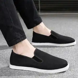 男士纯棉布鞋图片