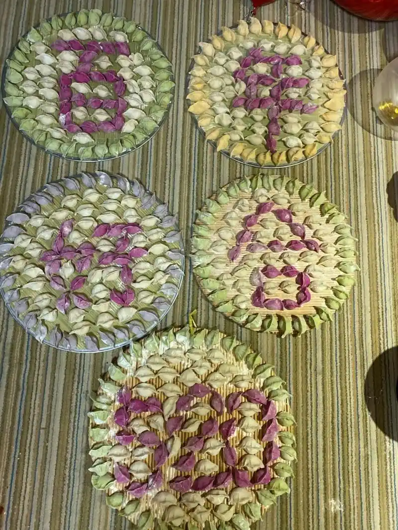 婚礼用五彩水饺 婚礼有它提升好几个level 新婚少不了饺子09?