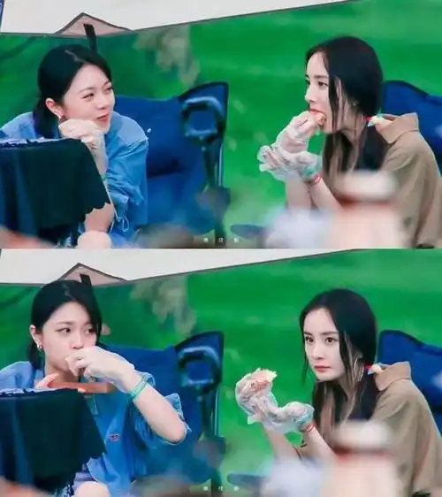 杨幂赵今麦《花儿与少年》狂撒糖,御姐也怕小甜妹,这cp我嗑了