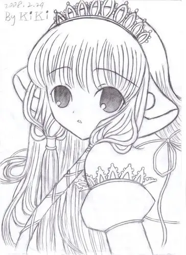 线稿 动漫 素描