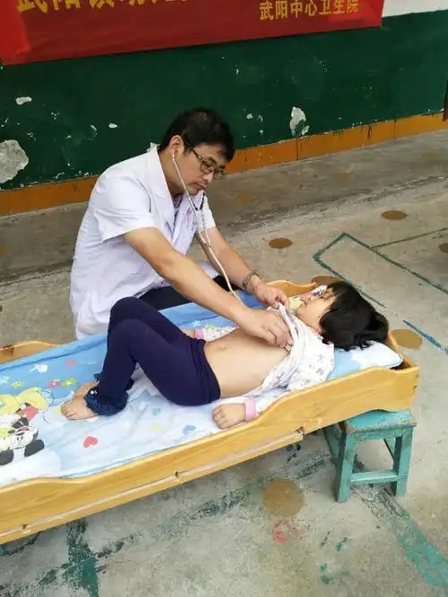 武阳镇第二人民医院为武阳喜洋洋幼儿园的宝宝们免费体检公益活动流程