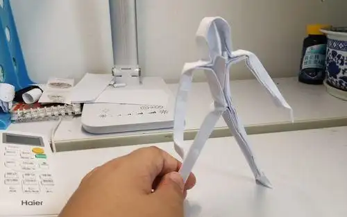 史的折纸火神和天使北条高史的人形折纸折纸小人连体步骤图解手工折纸